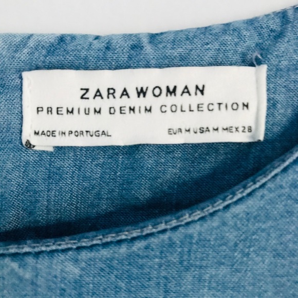 ZARA WOMAN | chambray - Picture 4 of 7
